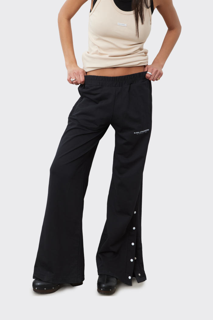 Essential Φόρμα Πάντελονι Κάμπανα APPAREL  Μαυρο - Image 2