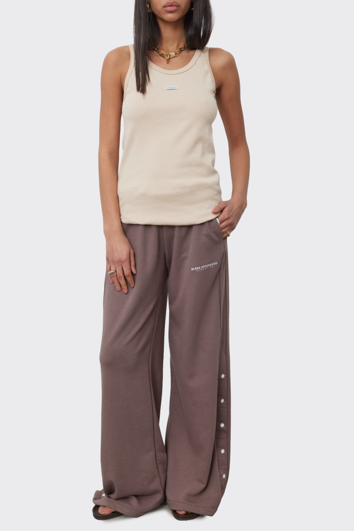 Essential Φόρμα Πάντελονι Κάμπανα APPAREL  Κακαο - Image 2