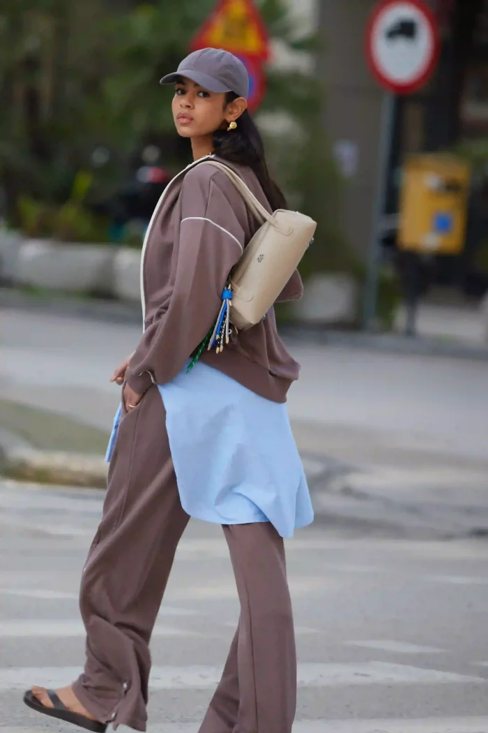 Silhouette Eco Τσαντα Ωμου Μπεζ Small - Image 4