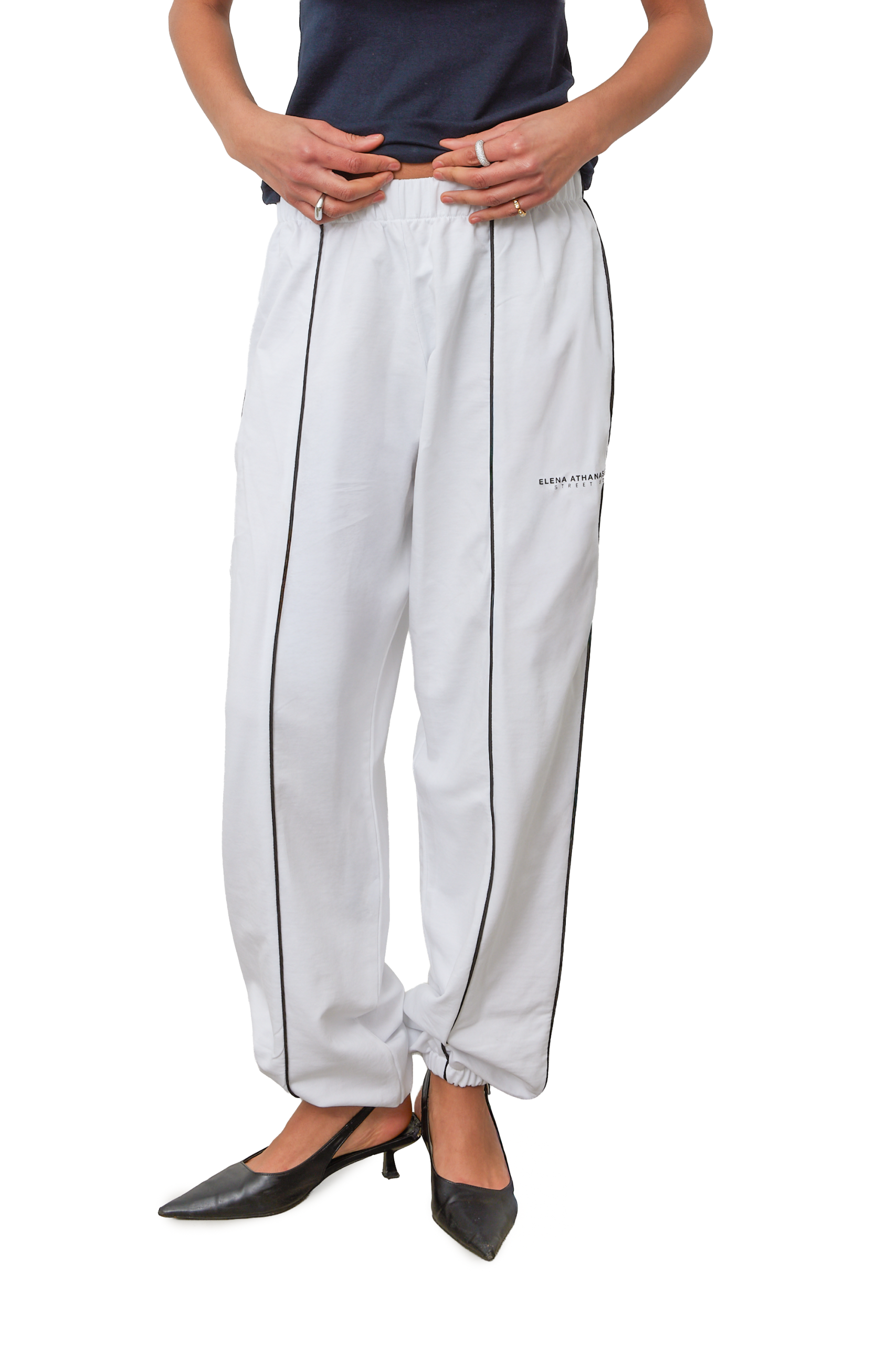 Essential Φόρμα Παντελόνι Με Λάστιχο APPAREL Λευκό - Image 1