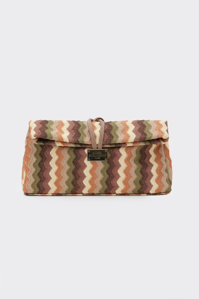 Lunchbag Downtown Υφαντη Τσαντα Εξοδου Καφε - Image 4