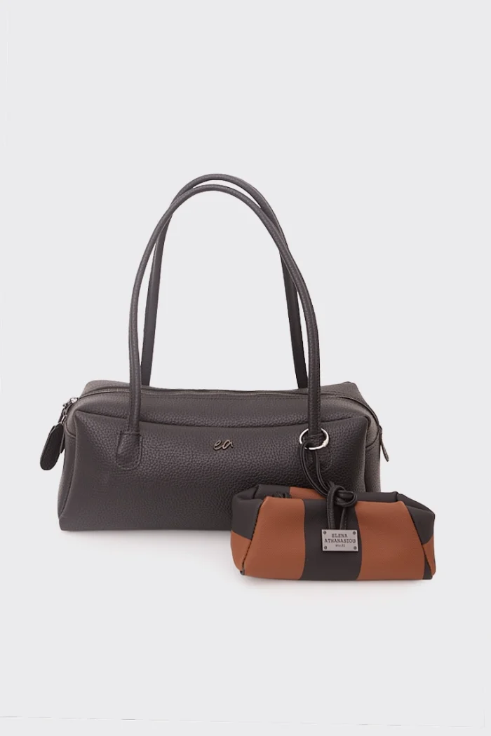 Mini Lunchbag Ea Logo Accessories Καφε - Image 2