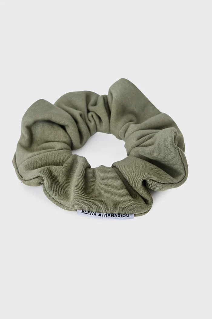 Scrunchie φούτερ Accesssories Χακί - Image 2