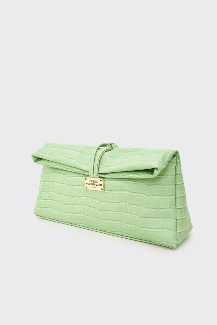 Lunchbag Downtown Croco Τσαντα Εξοδου Μεντα - Image 2