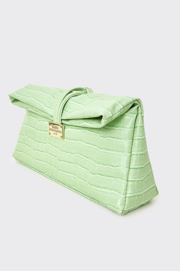 Lunchbag Downtown Croco Τσαντα Εξοδου Μεντα - Image 5