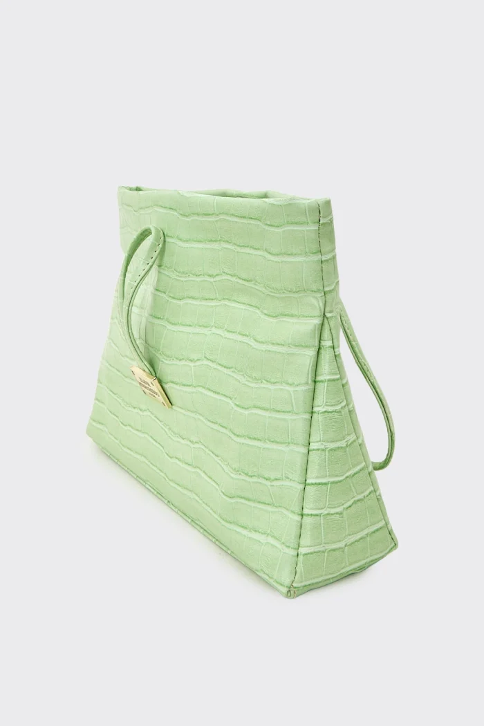Lunchbag Downtown Croco Τσαντα Εξοδου Μεντα - Image 6