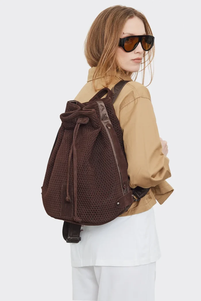 S. Net Planet Backpack Γυναικειο Καφε - Image 2