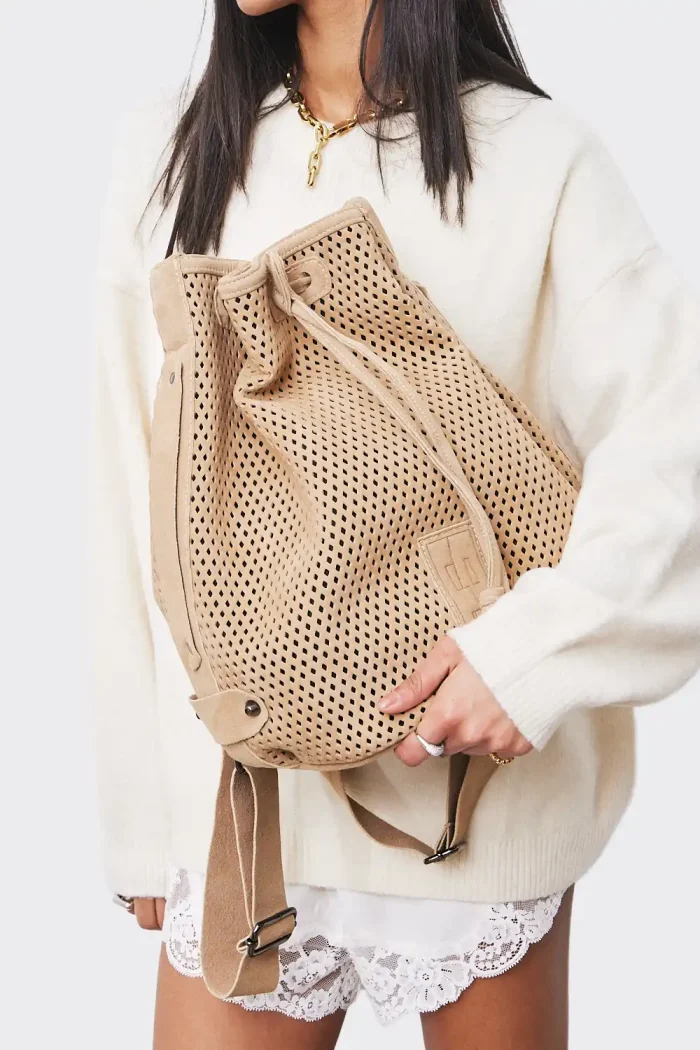 S. Net Planet Backpack Γυναικειο Μπεζ - Image 3