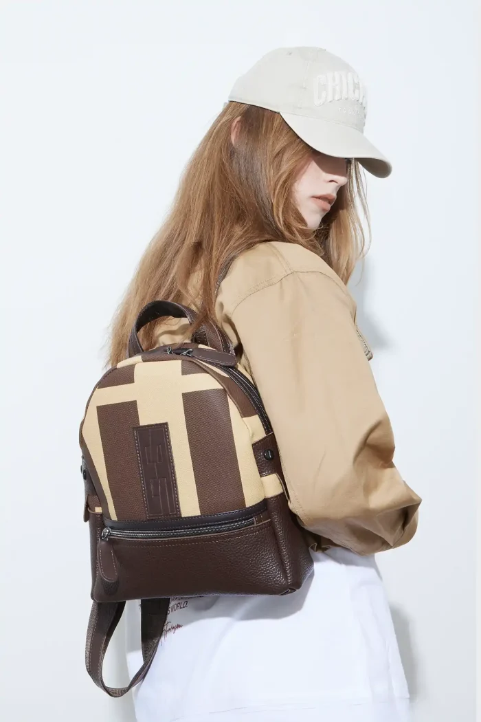 Ea Logo Backpack Γυναικειο Vanilla Small - Image 2