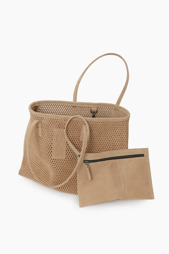Net Tote And Shopper bag Μπεζ - Image 2