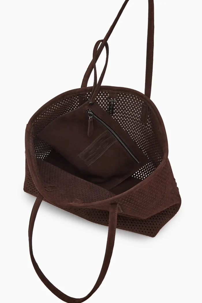 Net Tote And Shopper bag Καφε - Image 2