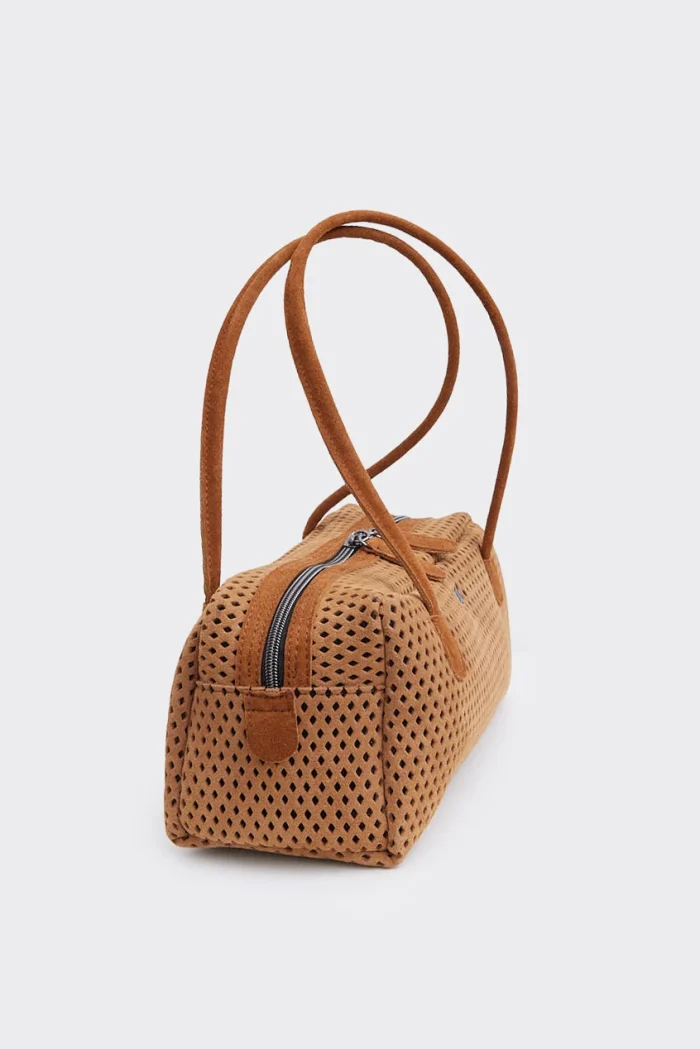 Silhouette Net Planet Suede Τσαντα Ωμου Ταμπα Large - Image 3