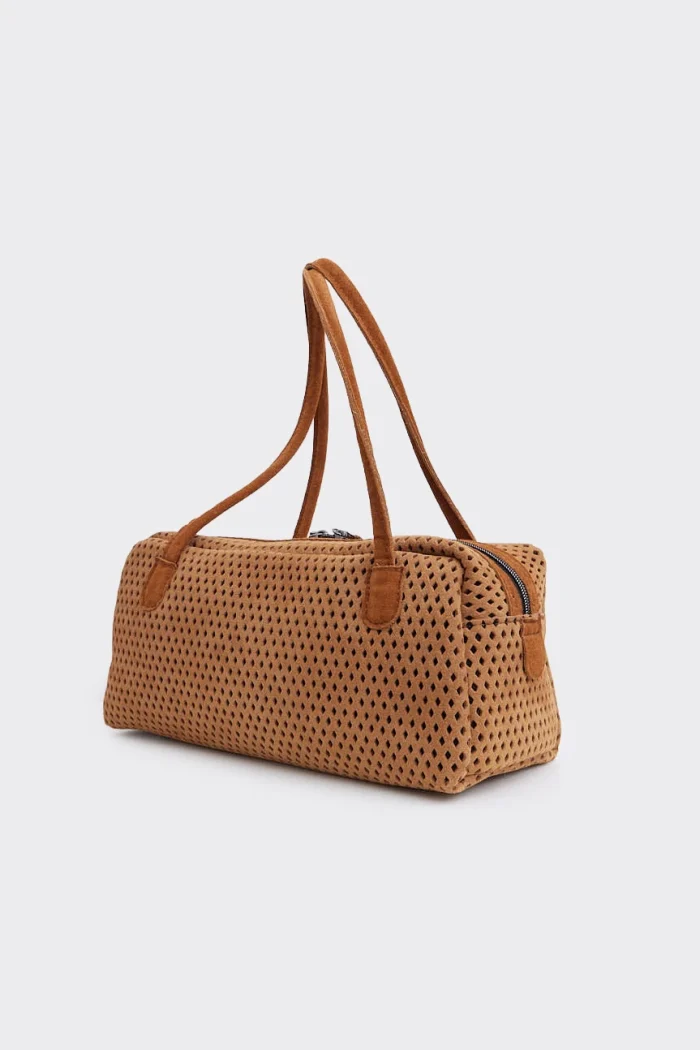 Silhouette Net Planet Suede Τσαντα Ωμου Ταμπα Large - Image 2