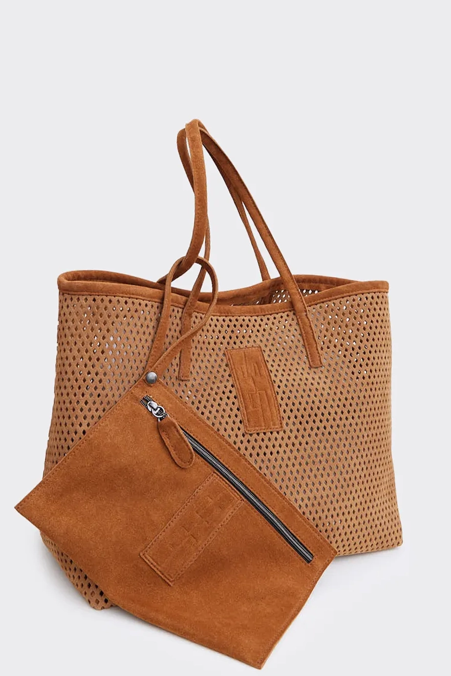 Net Planet Suede Tote And Shopper bag Ταμπα - Image 1
