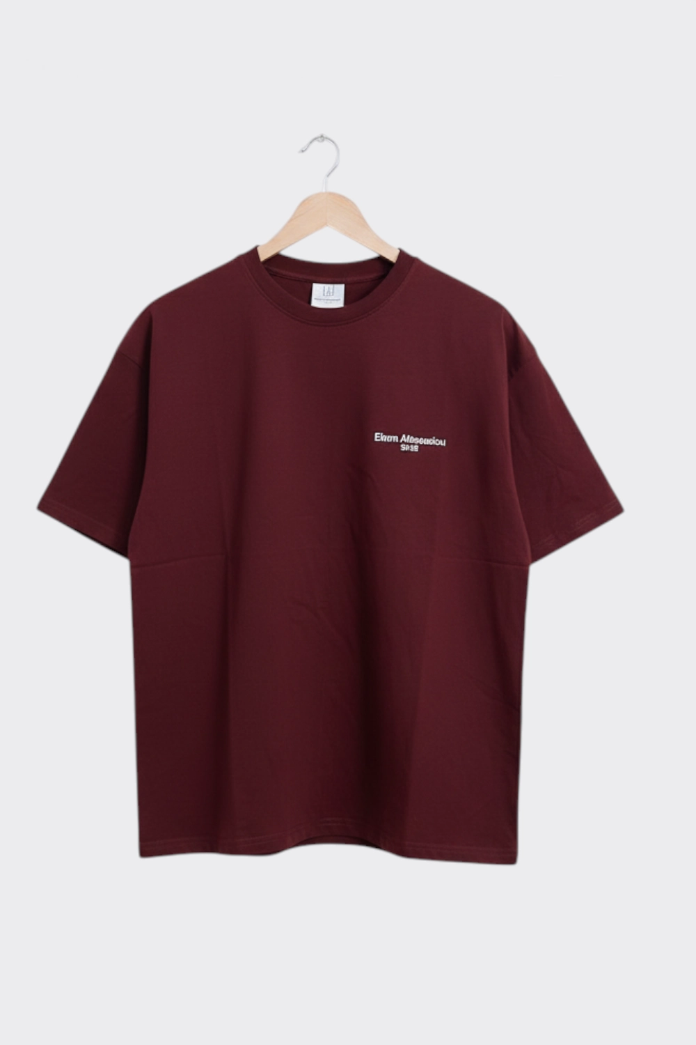 T-shirt Μπορντώ - Image 1